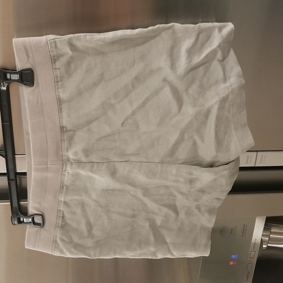 💕JAMES PERSE💕 Linen Shorts ~ Solitaire Beige 2 NWT - Picture 3 of 7